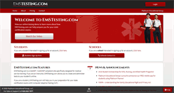 Desktop Screenshot of emstesting.com